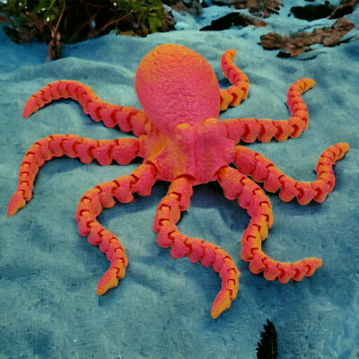 Octopus 3D Printed Pet (X-Large)