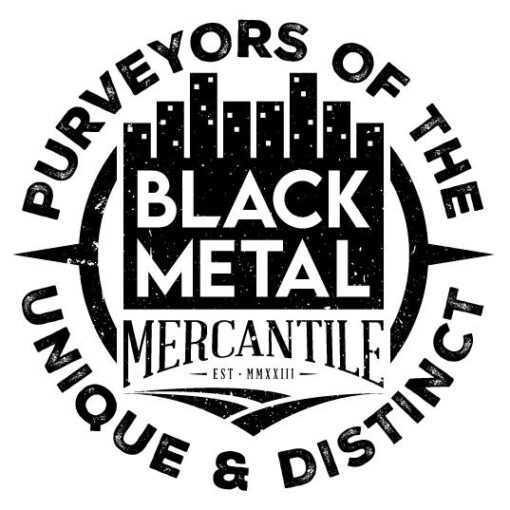 Black Metal Mercantile Purveyors Vinyl Sticker